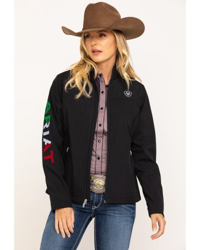 Ariat Women's Classic Team Mexico Flag Softshell Jacket