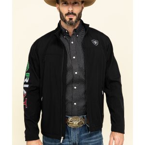 Ariat Men's Mexico Flag Team Softshell Jacket