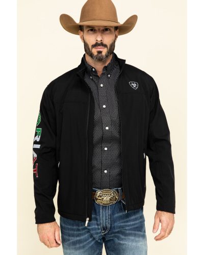 Ariat Men's Mexico Flag Team Softshell Jacket