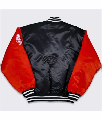 90’s Ny Yankees Black And Red Jacket