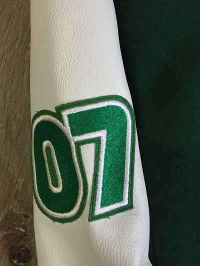 Roots “sobey’s Centenary Anniversary” Green And White Varsity Jacket