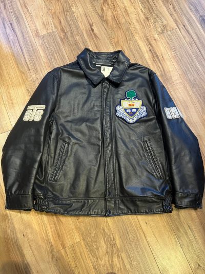 Vintage 90’s University Of Toronto Leather Varsity Jacket