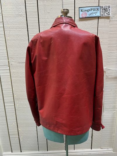 Red Leather Varsity Jacket