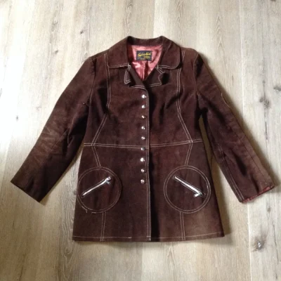Suede Belted Jacket