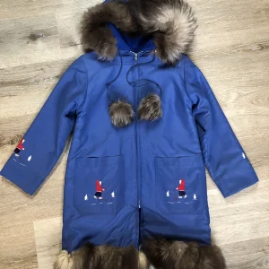 Vintage Blue Northern Parka