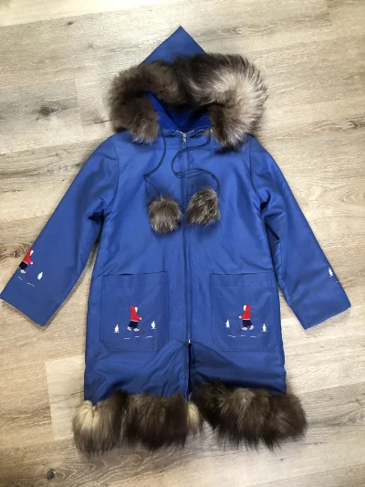 Vintage Blue Northern Parka