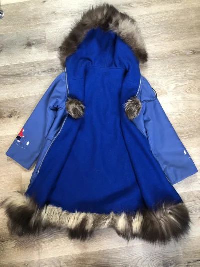 Vintage Blue Northern Parka