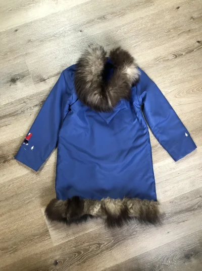 Vintage Blue Northern Parka