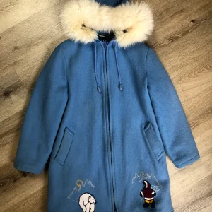 Vintage Northern Sun Light Blue Northern Parka