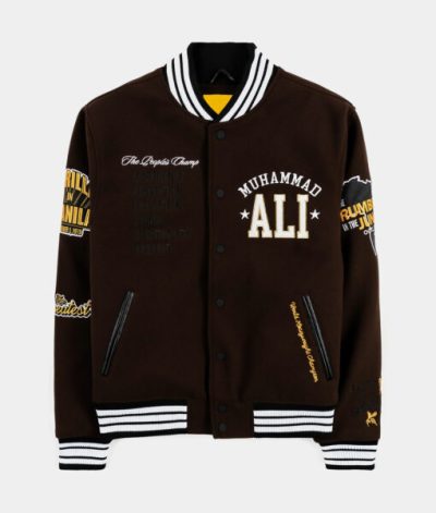 Jalen Hurts Brown Varsity Jacket