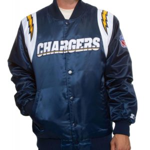 Men’s Chargers Satin Jacket