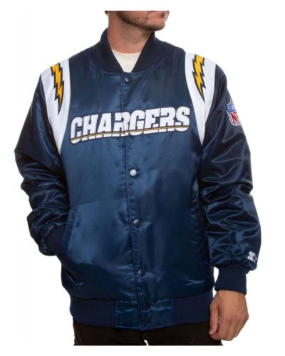 Men’s Chargers Satin Jacket