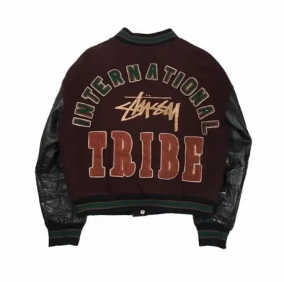 1990’s Stussy International Tribe Varsity Jacket