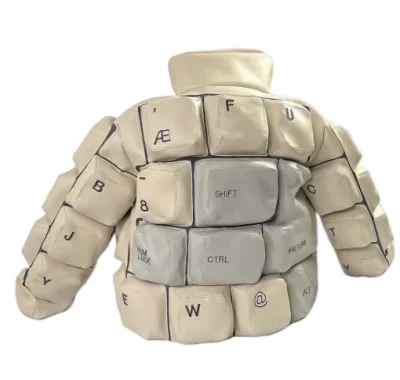 The Keyboard Quilted Puffer Jacket