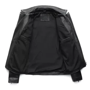 Genuine Cowhide Biker Jacket