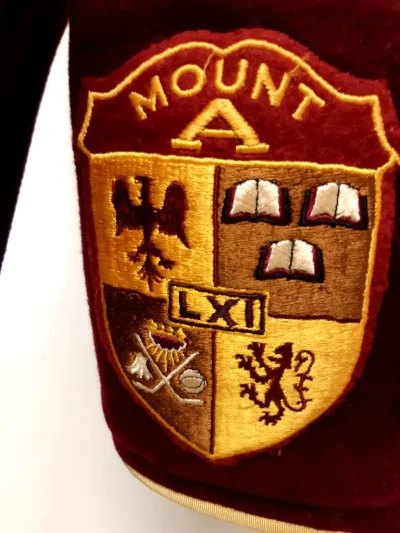Vintage Mount Allison University Blazer Circa 1950's/60's