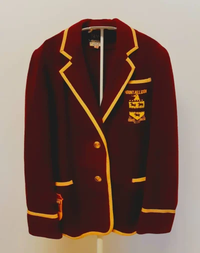 Vintage Mount Allison University Blazer Circa 1950's/60's