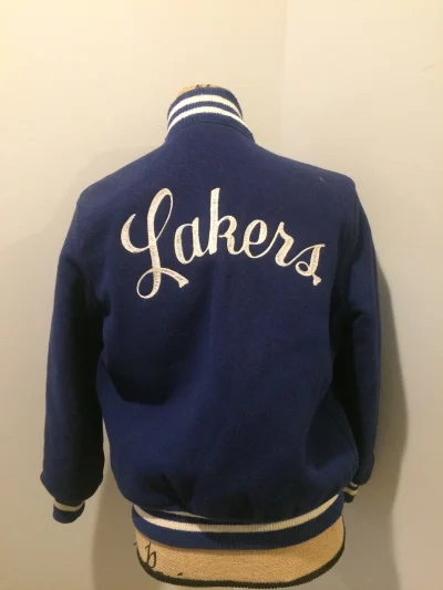 Vintage 1950’s Butwin Blue/white Wool Varsity Jacket