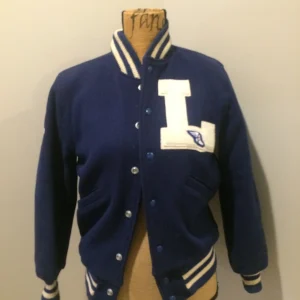 Vintage 1950’s Butwin Blue/white Wool Varsity Jacket
