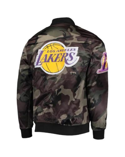 Lakers Pro Standard Camo Jacket