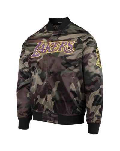 Lakers Pro Standard Camo Jacket