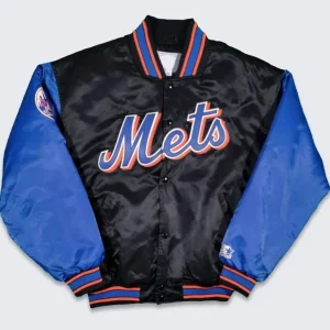 90’s New York Mets Black And Blue Jacket