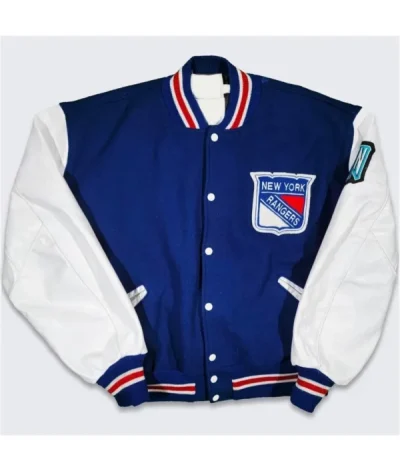90’s New York Rangers Eastern Varsity Jacket