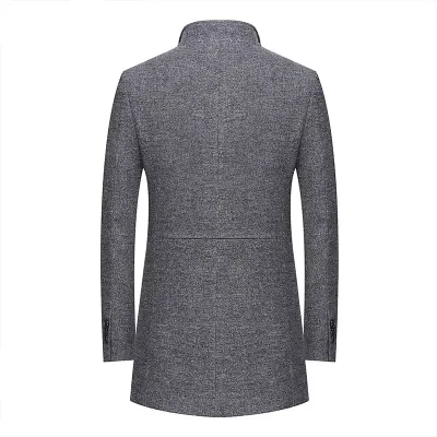 Slim Fit Winter Long Wool Coat