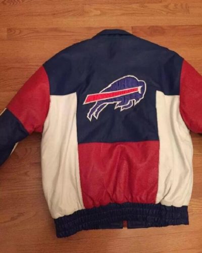 Vintage 90’s Buffalo Bills Pro Player Leather Jacket