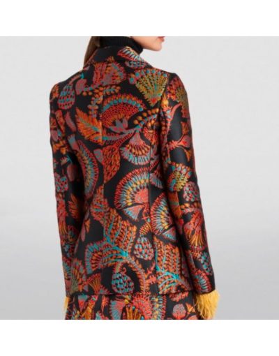 Elsbeth 2024 Carrie Preston Jacquard Blazer
