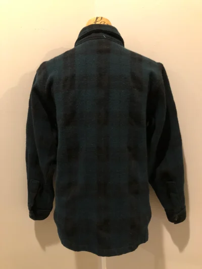 Vintage Woolrich Green Plaid Lumberjack Shirt