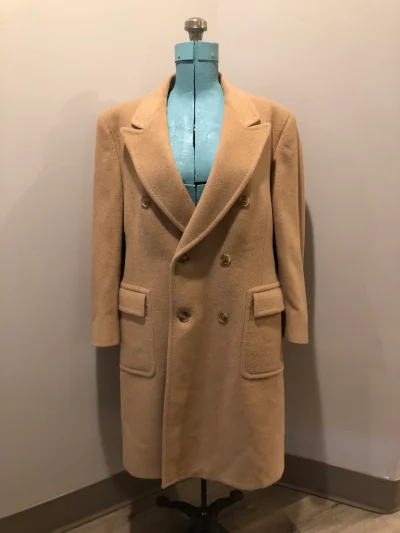 Vintage Saks Fifth Avenue Natural Camel Hair Coat