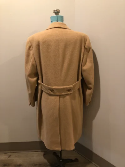 Vintage Saks Fifth Avenue Natural Camel Hair Coat