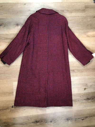 Mills Brothers Houndstooth Wool Coat