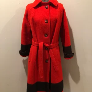 Vintage Hudson's Bay Company Red Point Blanket Coat