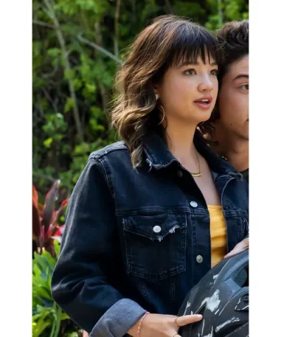 Doogie Kamealoha, M.d. S02 Peyton Elizabeth Lee Denim Jacket