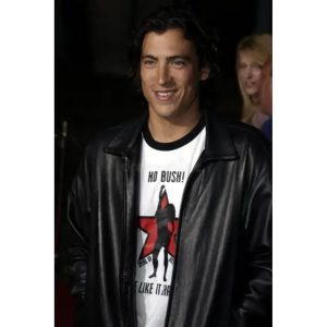 Andrew Keegan Black Leather Jacket