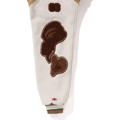 Bape Multi Motif Varsity Jacket