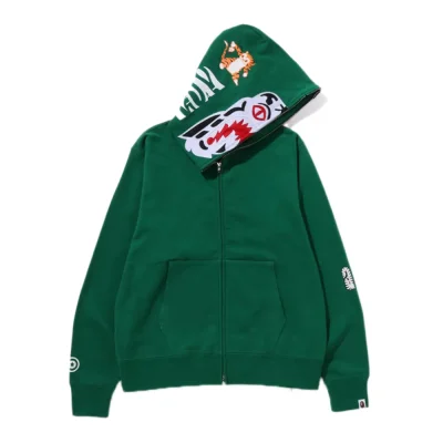 Bape Tiger Green Hoodie