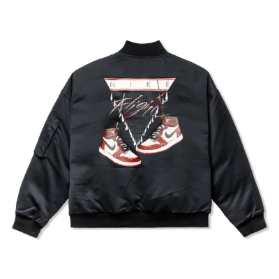 Jordan Flight Renegade Jacket In Black
