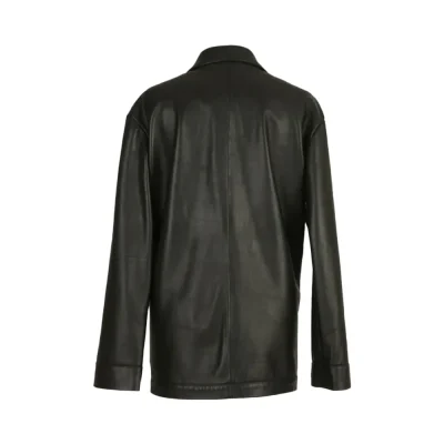 Karri Black Leather Jacket