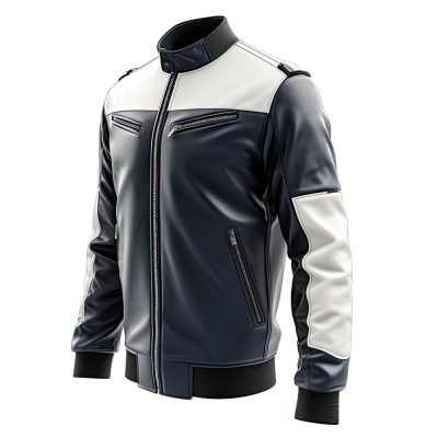 Men’s Sheepskin Leather Bomber Jacket