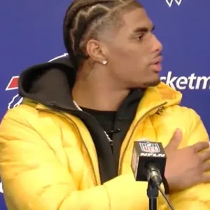 Bills Rookie Keon Coleman Macy’s Coat