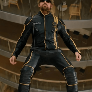 The Fall Guy 2024 Ryan Gosling NASA Leather Tracksuit
