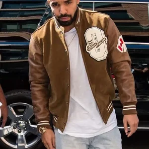 Drake Brown Varsity Jacket