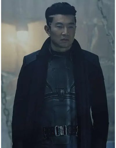 Atlas 2024 Simu Liu Black Coat