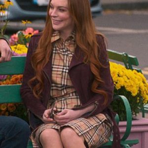 Irish Wish Lindsay Lohan Leather Jacket