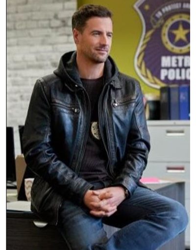 Family Practice Mysteries Coming Home 2024 Brendan Penny Leather Jacket