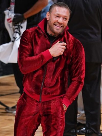 Conor Mcgregor Red Tracksuit