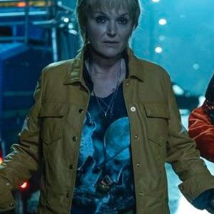 Curfew Lou Collins Yellow Leather Jacket